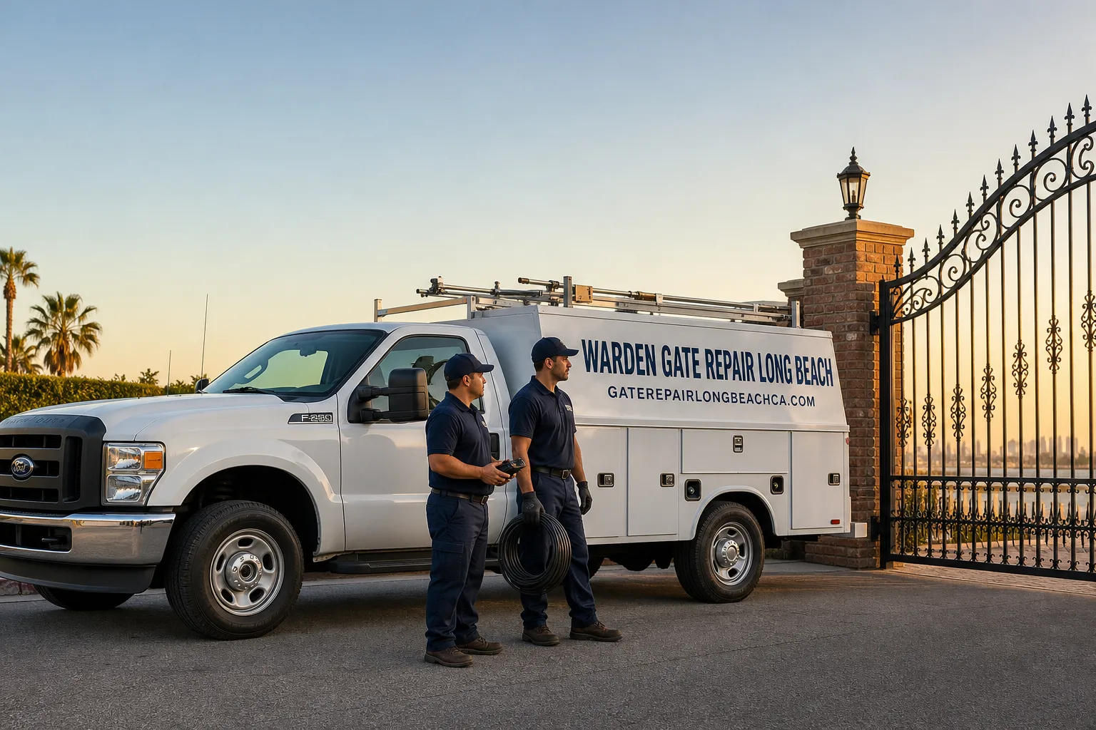 Warden Gate Repair Long Beach gate repair team